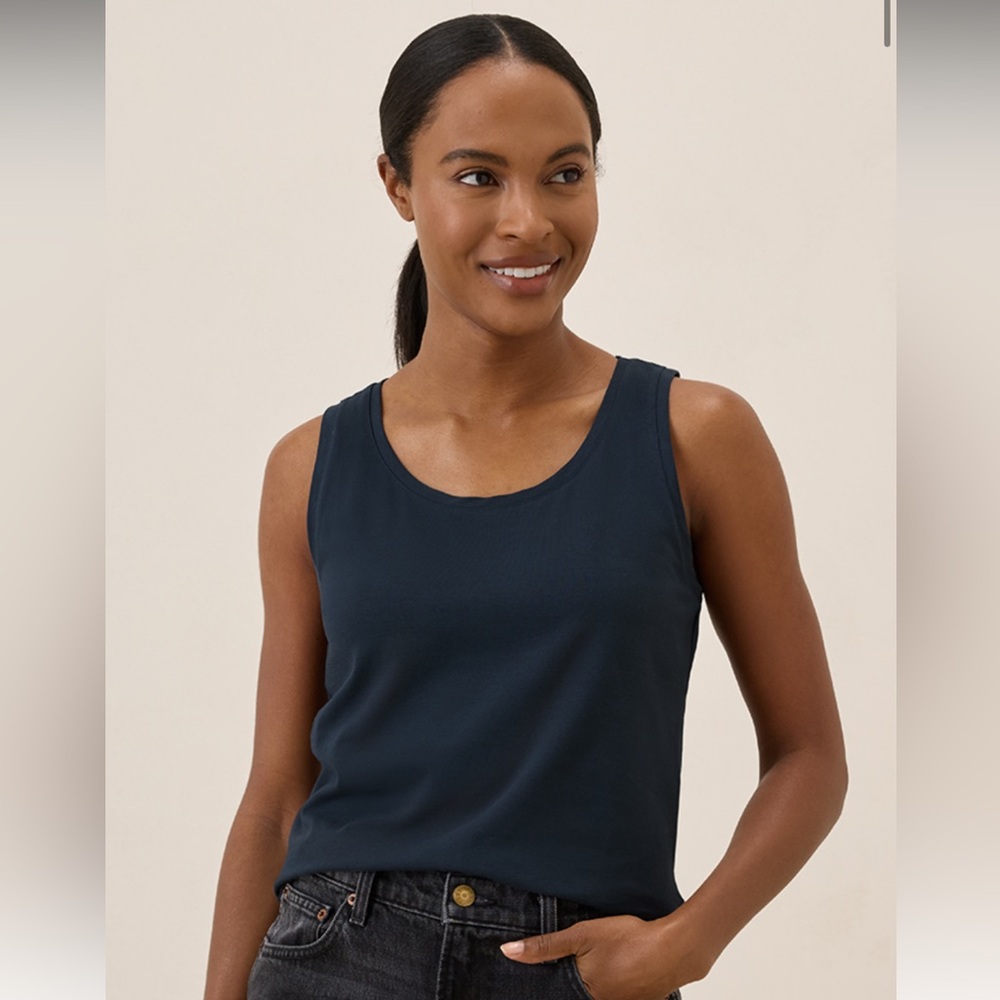 Pact Luxe Stretch Jersey Tank Top